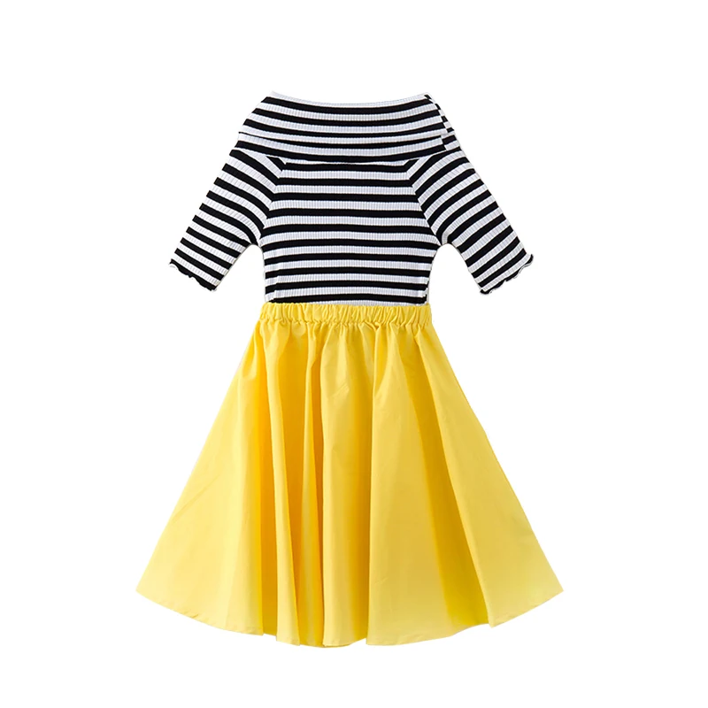 

summer short sleeve big girl princess dresses 4 - 14 yrs girls yellow green prom dress costume 2019 new spring teenage clothes