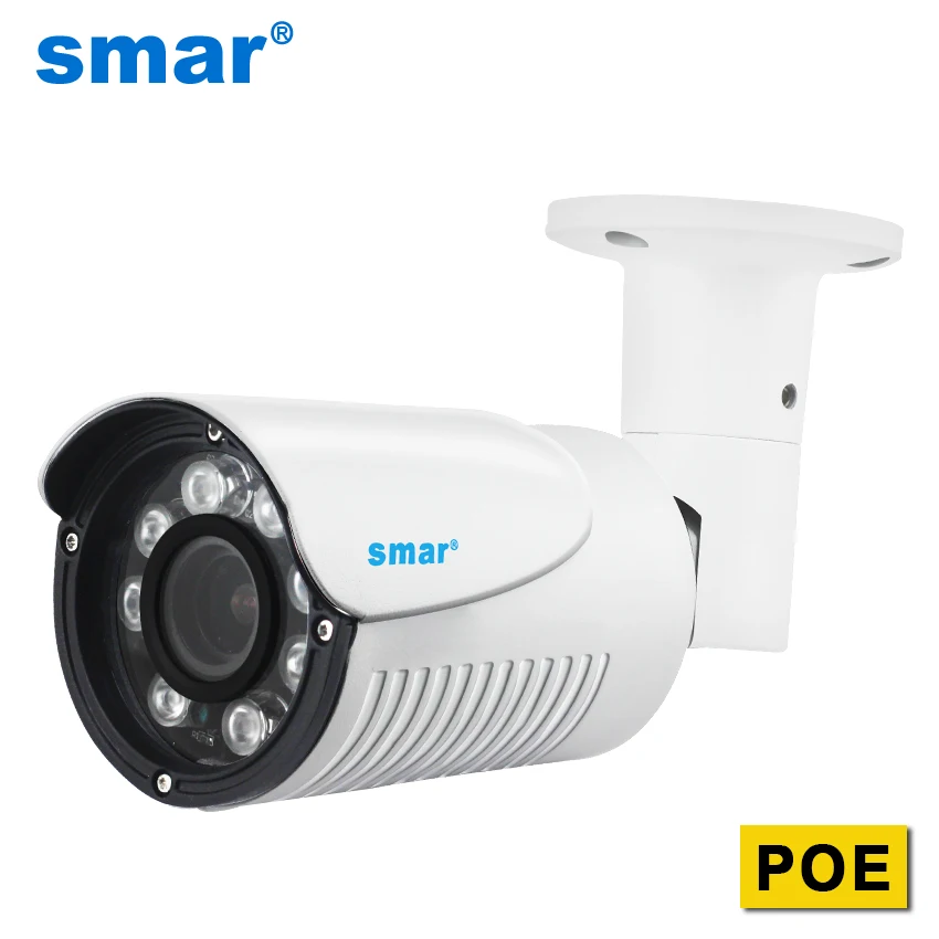 48 в POE H.265 IP камера 4MP авто зум 4X Моторизованный объектив 2 8 мм 12 HI3516D 1/3 ''OV4689