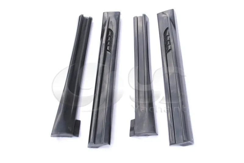 Fibra de Vidro Apto para 2011-2020 Carro-estilo Corpo Saias Laterais 4 Peças Mercedes Benz Viano V-class W639 wa Estilo Saia Lateral Frp Kit 3 High Quality Automóveis e motos