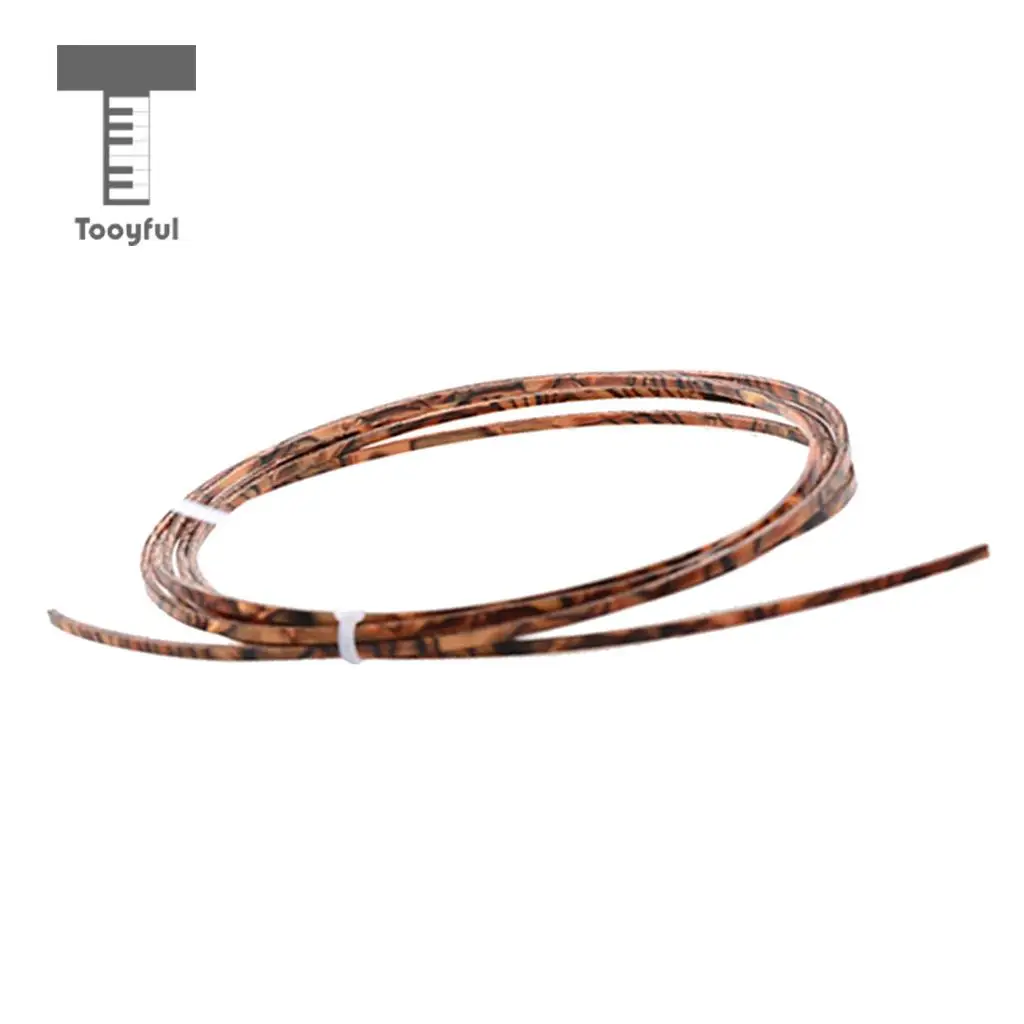Tooyful Celluloid Guitar Binding Purfling Strip for Guitar Body Project Supplies