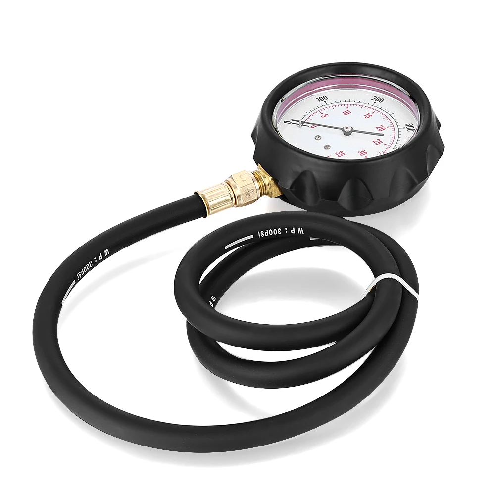 Car Dial Air Vacuum Pressure Gauge Meter Manometer Auto Vehicle