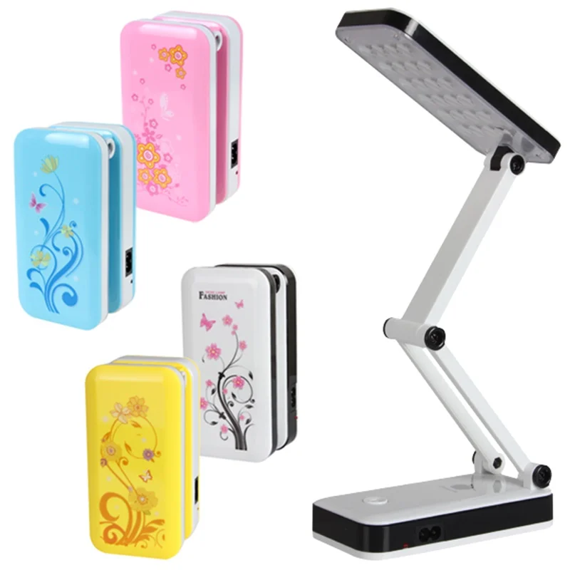 AC90V ~ 240V Foldable and Adjustable Built-in Battery Desk / Table Lamp with 8 or 24 LEDs On for Study Reading AC90V ~ 240V Foldable and Adjustable Built-in Battery Desk / Table Lamp with 8 or 24 LEDs On for Study Reading