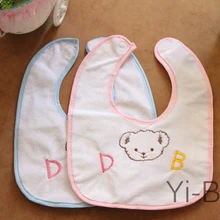 YB0009 водонепроницаемый Нагрудник слюнявчик для младенца полотенца бирка ткань дБ нагрудник детский нагрудник 12 шт./компл