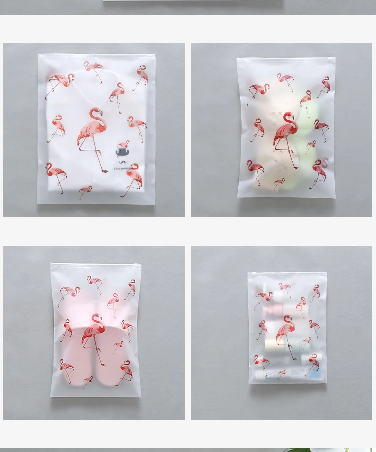 Soomile-Transparent-multi-purpose-waterproof-sealed-travel-bag-Flamingo-EVA-Travel-Organizer-Clothes-and-shoes-sorting-bags-NEW_05