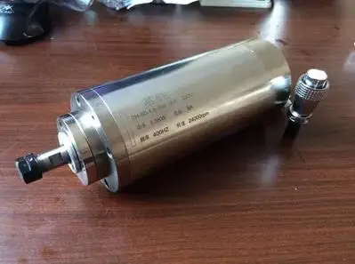 

1.5 KW engraving machine spindle motor 80 diameter 3 bearing