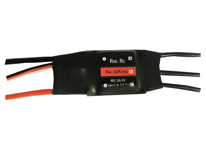 1 шт. RW. RC 2-6S 30A/50A/70A/125A/200A ESC 5 V/2A 5 V/5A UBEC Бесщеточный Регулятор скорости ESC для RC автомобиля лодки