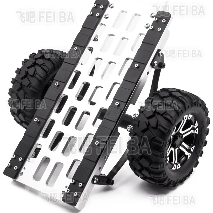 1/10 RC Рок Гусеничный металлическая тележка для SCX10 CC01 F350 HILUX 90034 D90