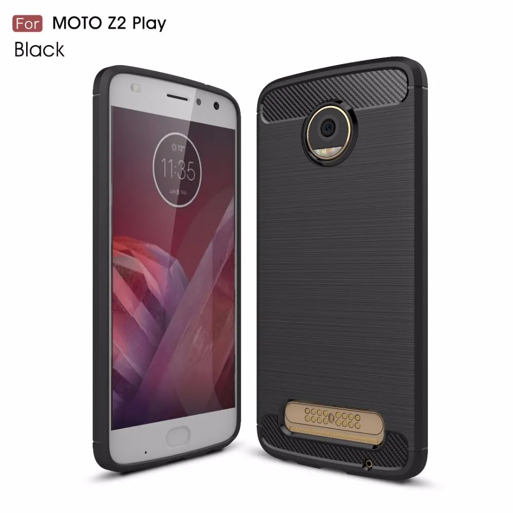 Роскошный мягкий чехол бампер для MOTOROLA moto Z2 Force Z3 Play телефона аксессуары Moto Z play C
