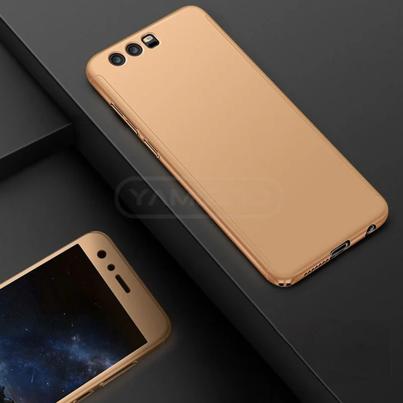 YAMIZOO Case For Huawei Honor 9 8 Lite 360 Full Cover Hard Capa Phone Case For Huawei Honor 9 8 Lite Protective Glass Case Cover (5)