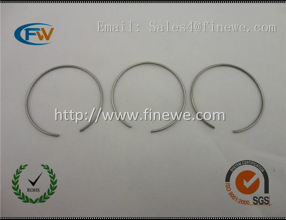 Buy Manufacture Round wire snap rings for shafts
