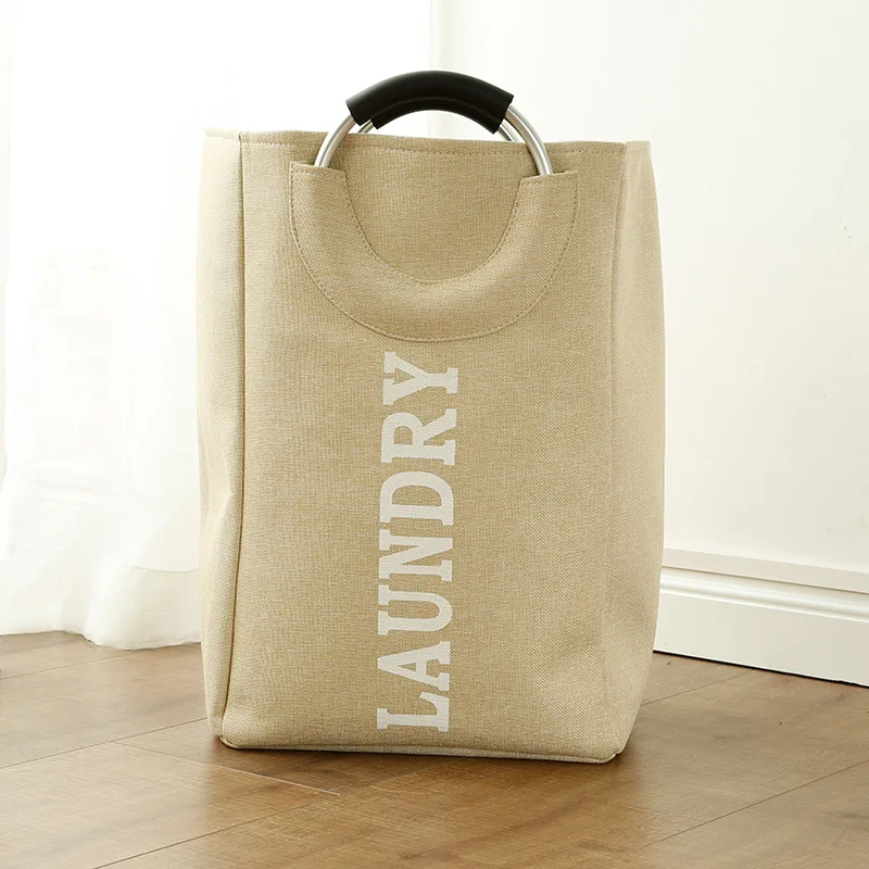 Переносная сумка для хранения в скандинавском стиле, корзина для белья, Складные Игрушки для дома, сумка для хранения, тканевая корзина для хранения