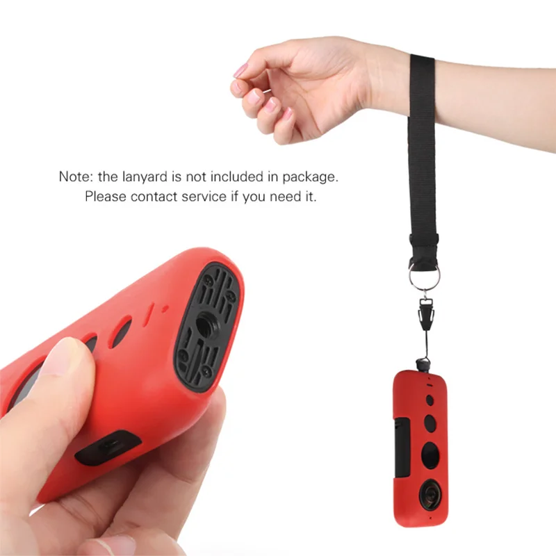 

Rubber Protection Bag DSLR Camera Case Bag Soft Silicon Case Photo Bags for Camera Camera Rain Cover for Insta360 One X Camera