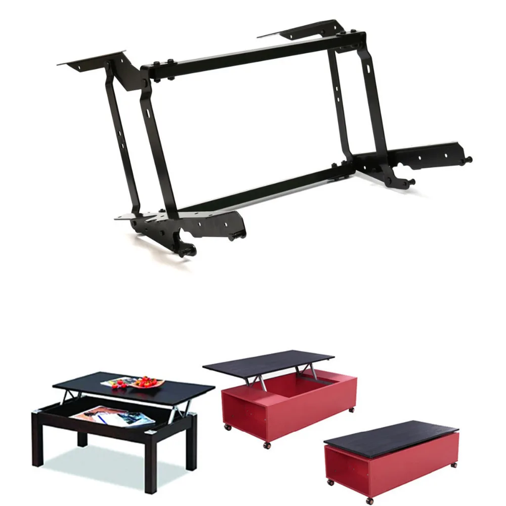 Lift Up Top Coffee Table DIY Hardware Fitting Furniture Mechanism Hinge Spring Free Shipping(China
