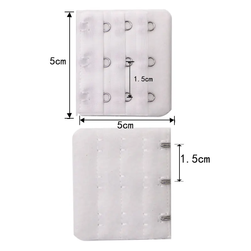 3 шт., мягкий бюстгальтер, удлиняющий бюстгальтер, на застежке, заменяет нижнее белье для женщин, 3 ряда, 3 крючка, регулируемое нижнее белье, бюстгальтер, удлиняющий бюстгальтер, аксессуары