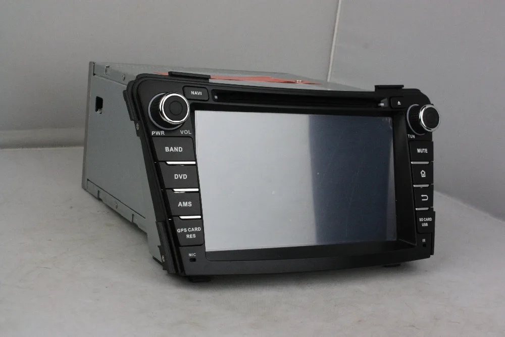 Cheap 7" Android 8.0 Car Stereo Radio DVD GPS Multimedia Navigation for Hyundai I40 2011-2016 4GB RAM Bluetooth WIFI Mirror-link 4