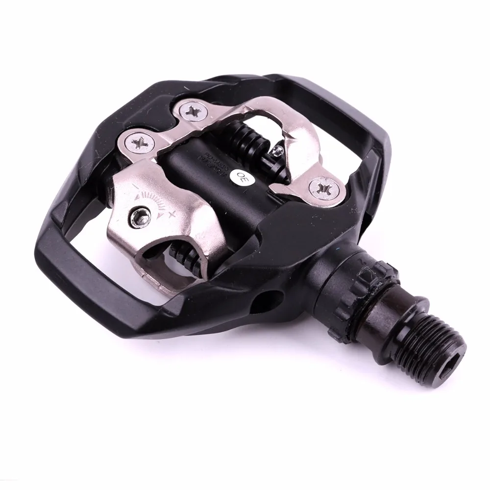 Shimano PD-M530 SPD MTB Трейл MTB без клипса педали с шипами черный белый pedales bicicleta mtb