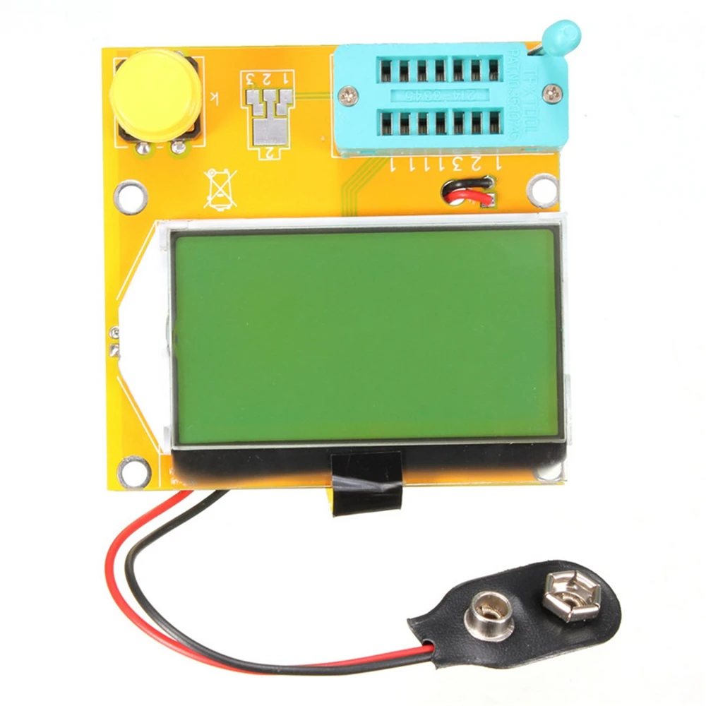 

LCR-T3 Transistor Tester 128x64 LCD Resistance Capacitance Diode ESR SCR Inductance Meter Module