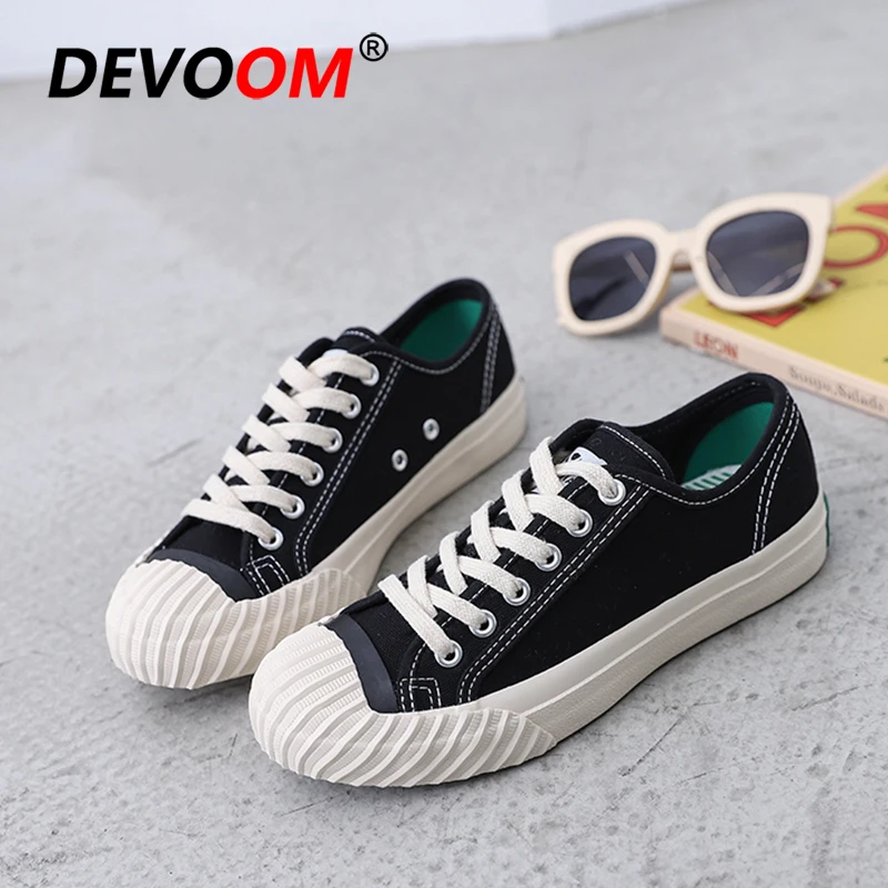 

New Skateboard Shoes 2019 Women Trainers Canvas Shoes Lightweight Footwear Walking Shoe Sneakers Women Solid Sport Shoes Woman