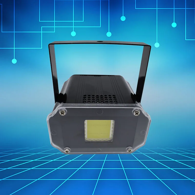 Mini DJ Strobes 20W Compact LED Strobe Lights Professional Powerful Disco Strobe Effects stage