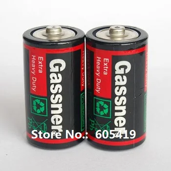 

100pcs/Lot, Factory wholesale Super heavy duty R14P C UM2 size 1.5v carbon zinc battery 0% Mercury