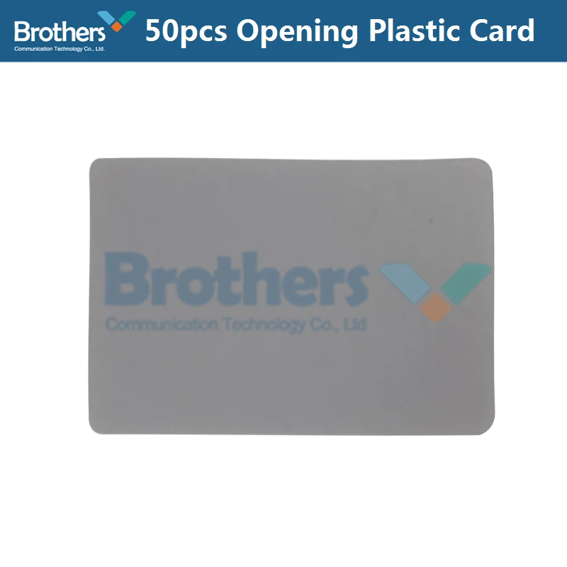 50pcs Opening Plastic Card for iPhone Pry Opening Scraper for Samsung for Huawei LCD Screen Hand Tool Mobile Phone Repair Tools (1)