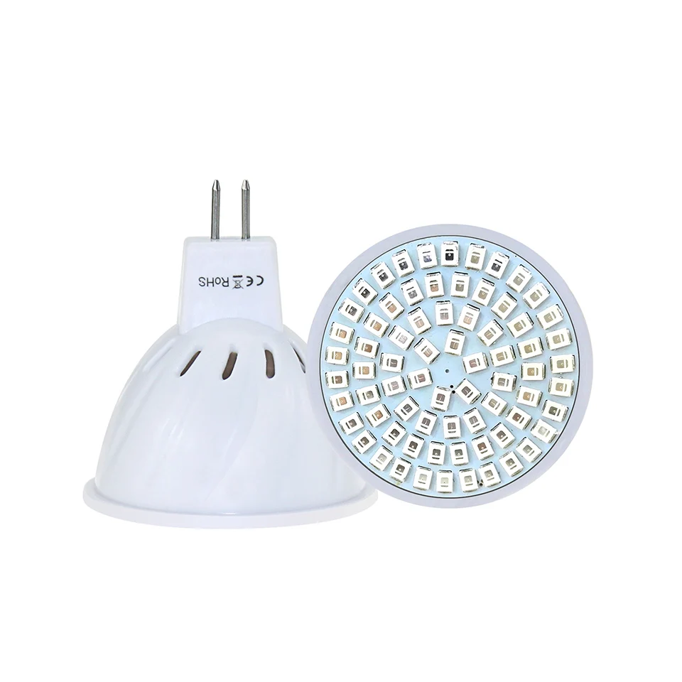 Lámpara Led de crecimiento para plantas, luz roja y azul, E27/GU10/MR16, 220V