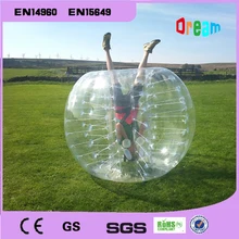 Free shipping, Amazing 1.2m inflatable human hamster ball,inflatable bumper ball,bubble football,bubble soccer