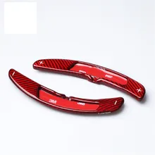 Lengthen Style Red Glass fiber Steering wheel paddle shift Fit For Porsche 911 918