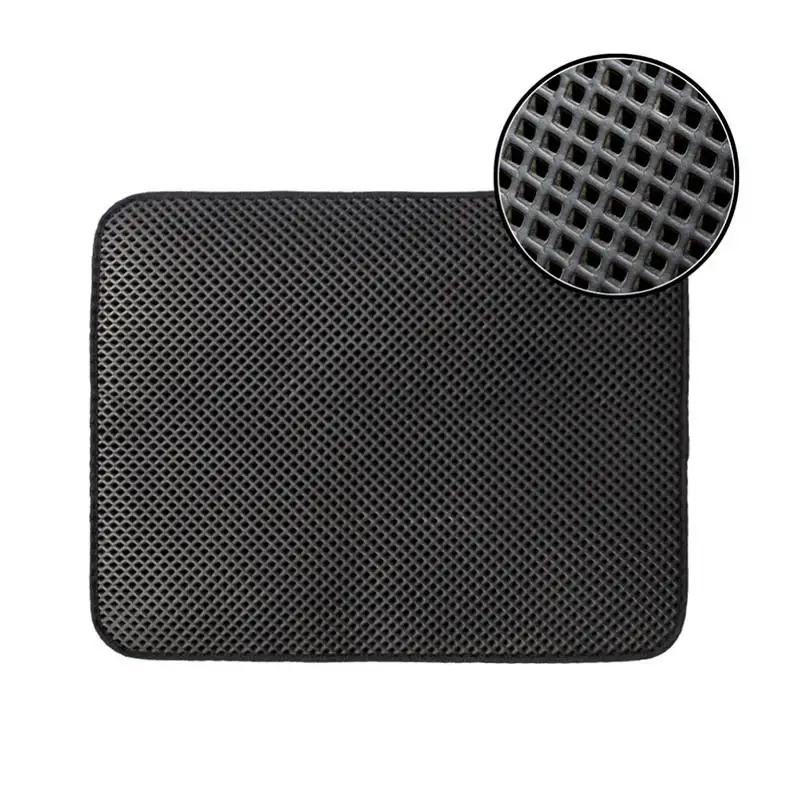 

Pet Cat Products Cat Litter Mat Double layer Waterproof Elastic EVA Easy Clean Bed Anti Slip Supplies