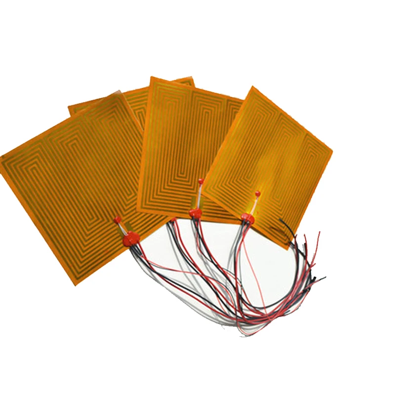 

1PC 120*150mm 28W 12V DC Flexiable Eeletric Polyimide Film Heater Heating element for Electrical Wires