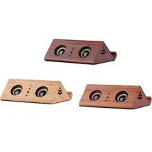 1 шт. ретро телефон стенд беспроводные колонки настольные инновационные зондирования маленькие стерео Bluetooth колонки двухканальный