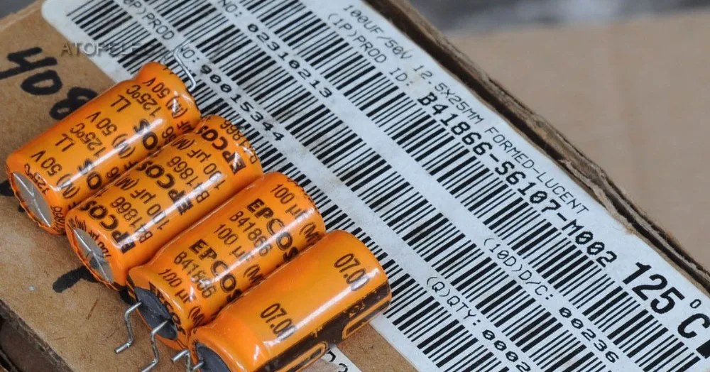 

1pc EPCOS 100uF/50V B41866 LL Electrolytic Capacitor 125Deg.C