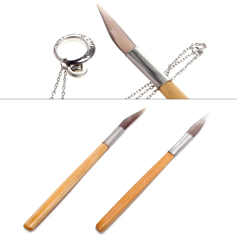 Полировальный нож с бамбуковой ручкой, инструменты для изготовления ювелирных изделий, Новинка
