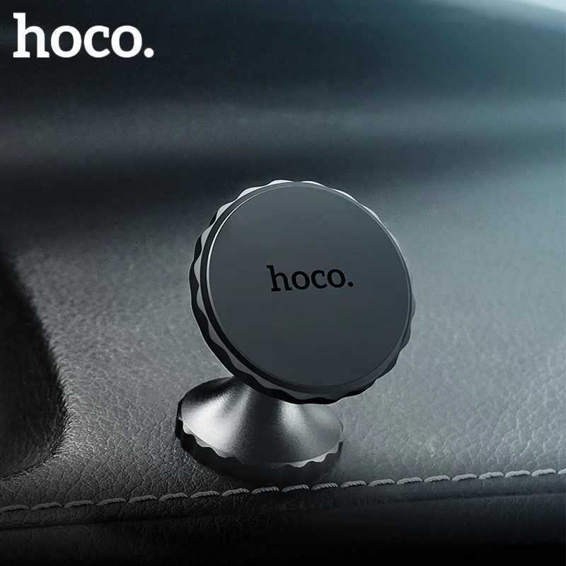 Универсальный магнитный автомобильный держатель для телефона HOCO, вращение на 360 градусов, gps, магнитный держатель для мобильного телефона iPhone, samsung, Xiaomi, huawei, смартфон
