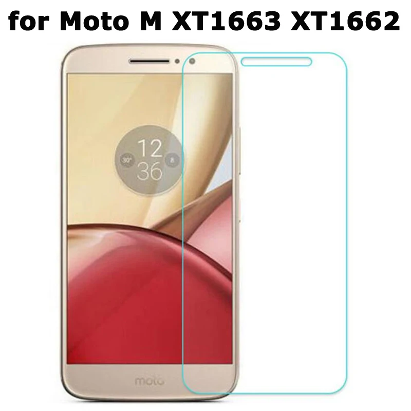 

For Tempered Glass Motorola Moto M Screen Protector For Motorola Moto M XT1663 Screen Protector Protective Film 2.5D *