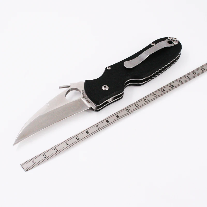 Brother 1606 folding knife High quality Combat Pocket knives Tactical survival tool folder blade G10 440C