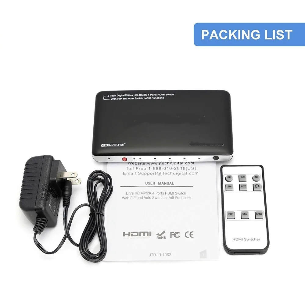 4X1 HDMI SWITCH -P