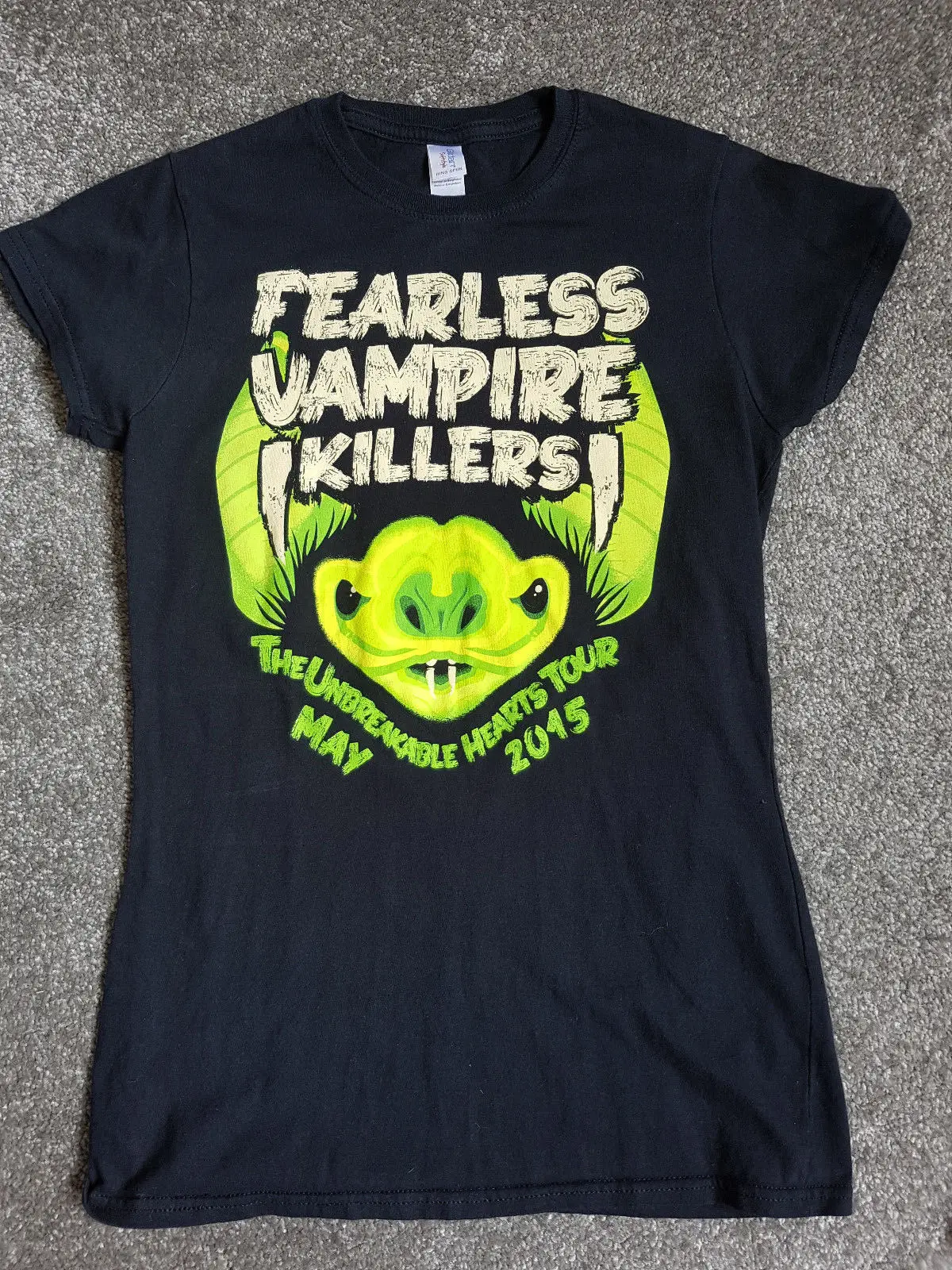 FEARLESS VAMPIRE KILLERS TOUR T SHIRT Cartoon t shirt men Unisex New Fashion tshirt free shipping top ajax 2018 funny | Мужская одежда