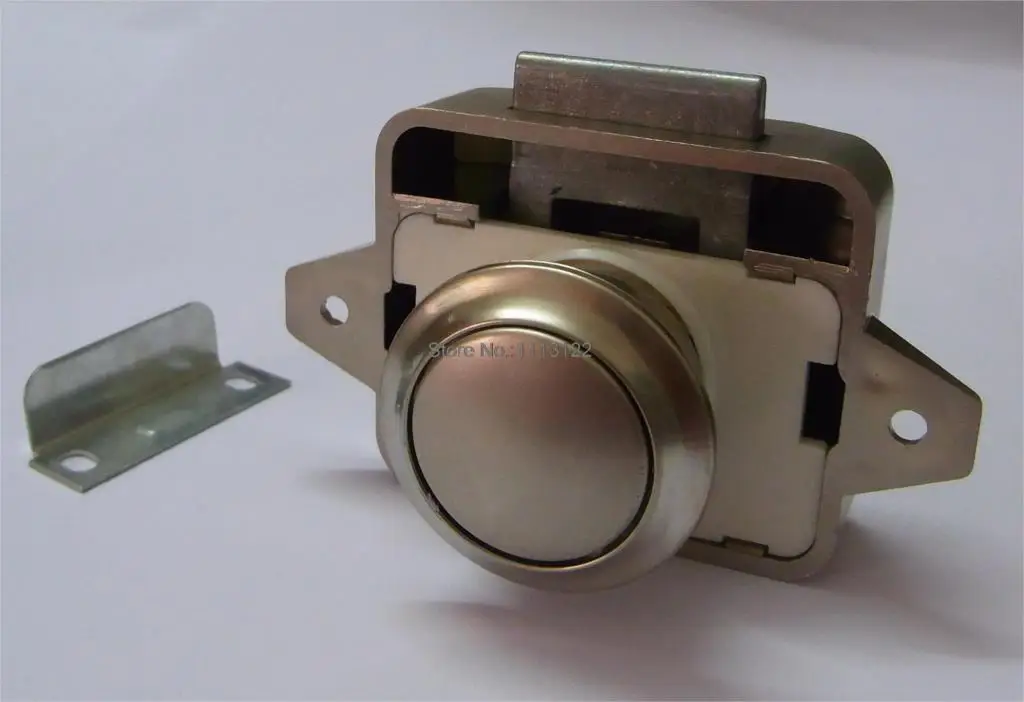 Caravan Lock without key for Cupboard push lock with latch ...