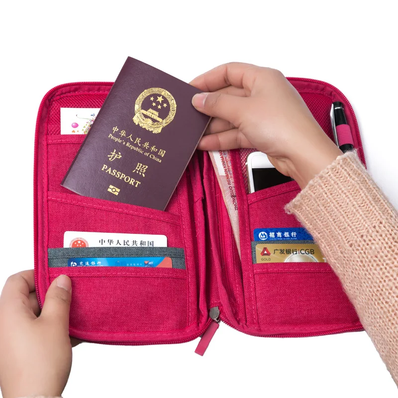 XYLOBHDG дорожные обложки для пасспорта кредитные карты пакет большой водонепроницаемый органайзер для документов Модные Мульти Карманы аксессуары