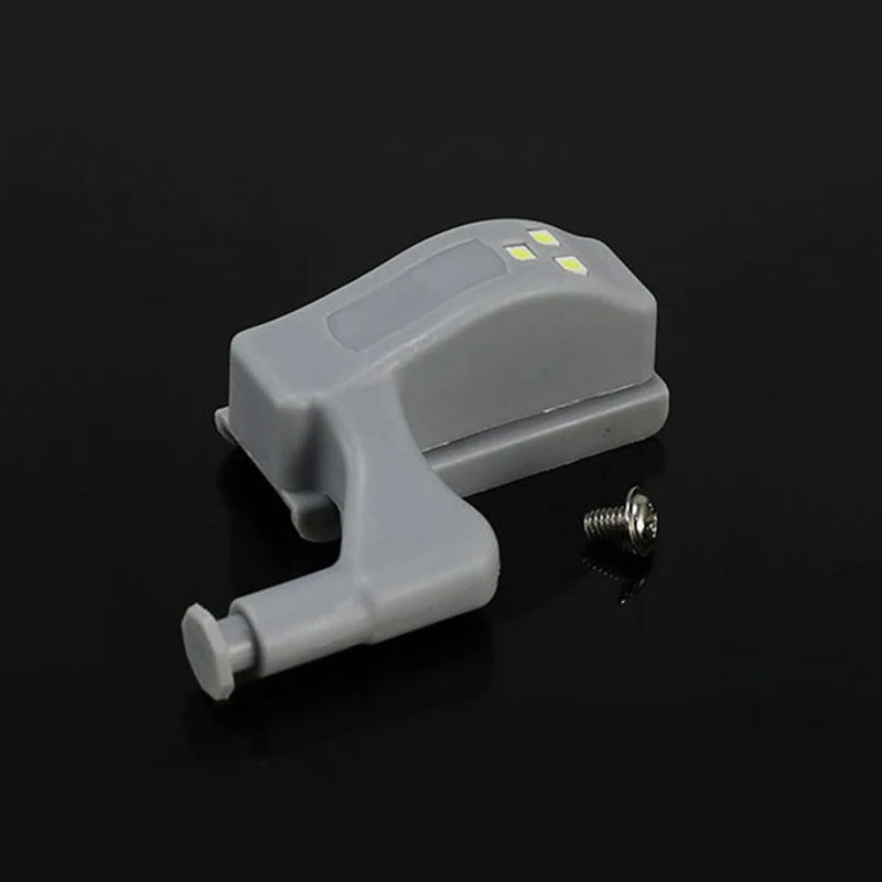 

10pcs Under Cabinet Lights 0.6W Cupboard Closet Wardrobe LED Sensor Lamp For Kitchen Cupboard Closet Night Lamp