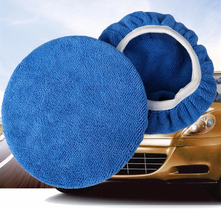 

Microfiber Bonnet for Car Waxing Machine Auto Polishing Buffer Detailing Cover Replacement for Car Waxing Gloss Pad Cloth X17