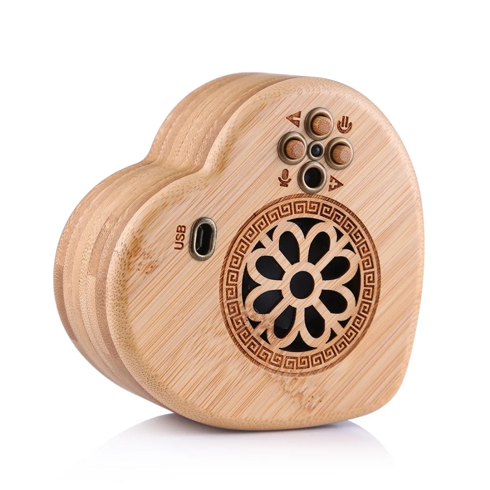 

Bamboo Carving bleutooth Speakers Hand Made for Computer