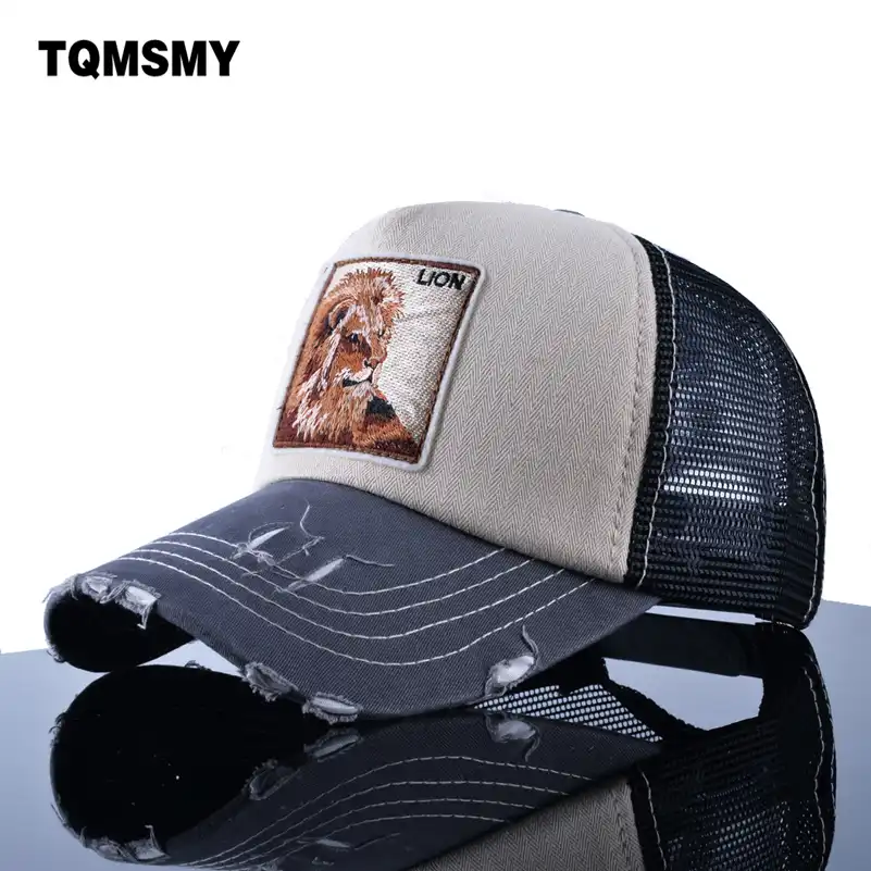 lion baseball cap