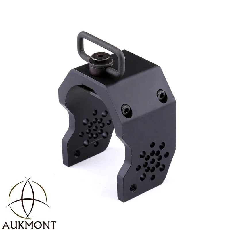 Buy AUKMONT Tactical P90 Sling swivel End Black scope