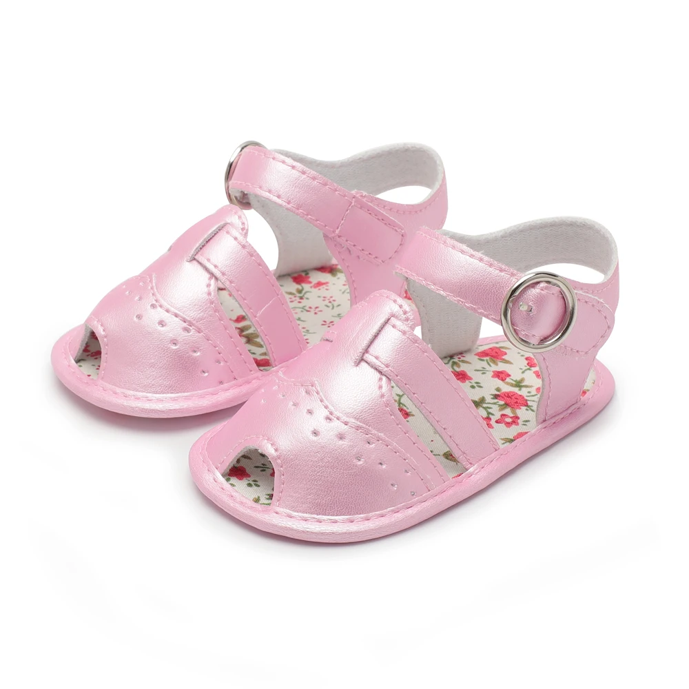 

New Products Hot Original 3 Color Fish Mouth Princess Sandals Soft Bottom Baby Toddler Shoes Baby Sandals