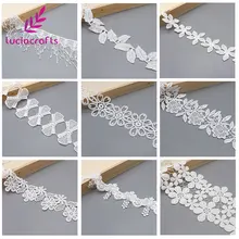 Lucia – artisanat 1 mètres/lot, garniture de dentelle de vêtement, Patchwork, ruban, bricolage, accessoires de couture N0306