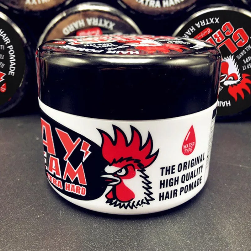 Pomades & Waxes Long-lasting Dry Stereotypes Type Matte Hair Clay Water Base Hair Wax Pomade Short Oil Hair Balm Para Gel Cream Pomades & Waxes Long-lasting Dry Stereotypes Type Matte Hair Clay Water Base Hair Wax Pomade Short Oil Hair Balm Para Gel Cream