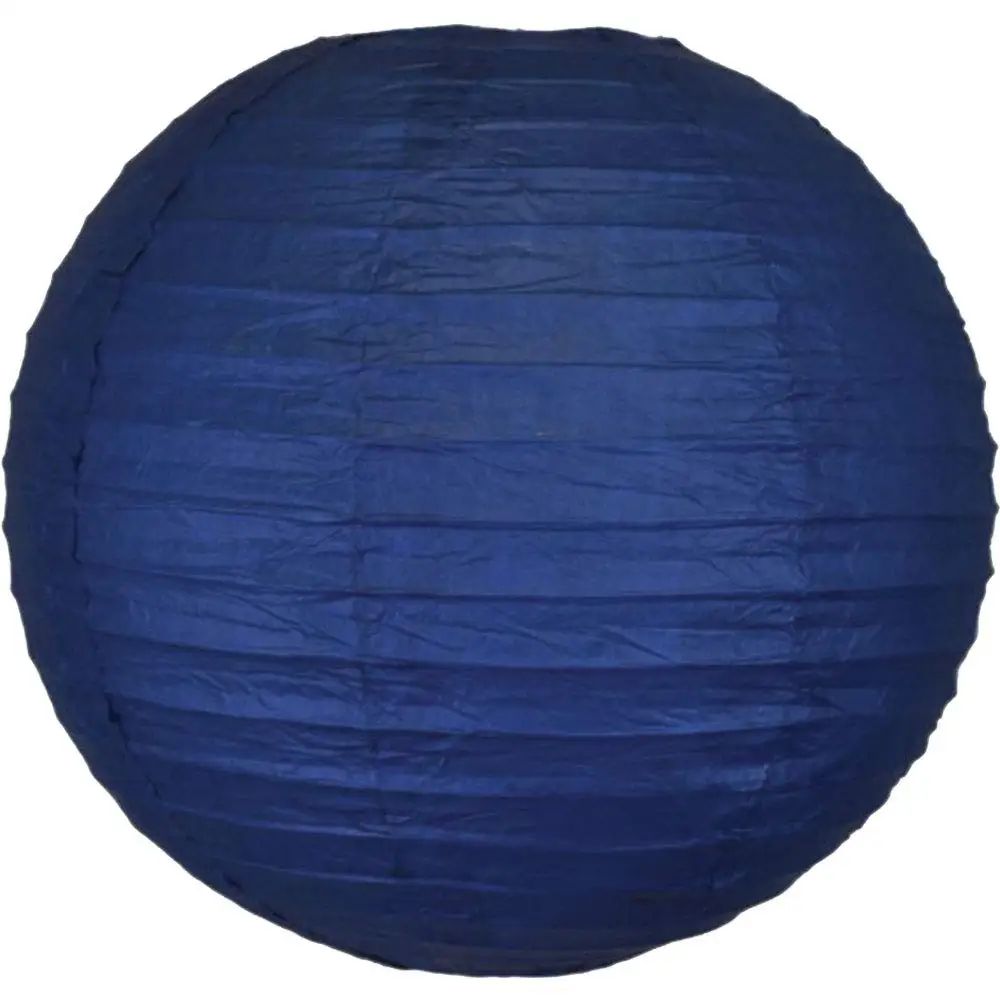 10 шт./лот 12 дюймов темно синий Китайский бумажный фонарь wabenball lanterne papier lampion