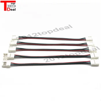 

15CM 5pcs 3 pin RGB Connector Cable For WS2812B WS2811 3 pin LED Strip